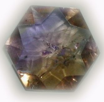 Ametrine flower of Life Crystal 2
