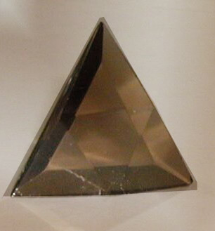 smokey quartz Star of David Vogel style Crystal