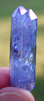 Tanzine Quartz Crystal www.Celestial-Lights.com